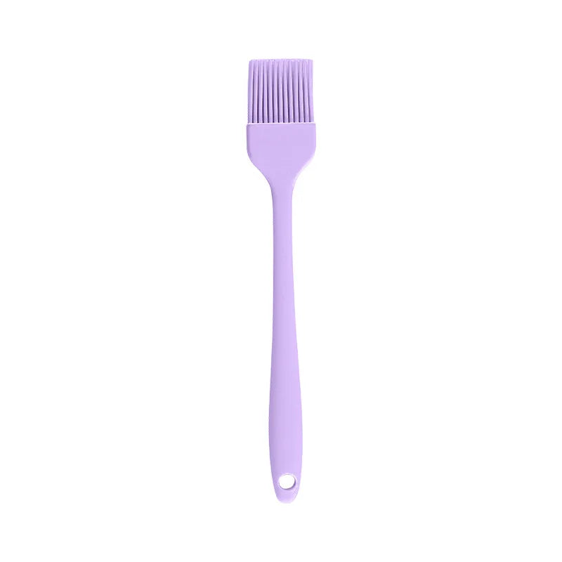 Short or Long Silicone Baking Oil Brush – Heat Resistant Pastry, Pizza and BBQ Cooking Tool