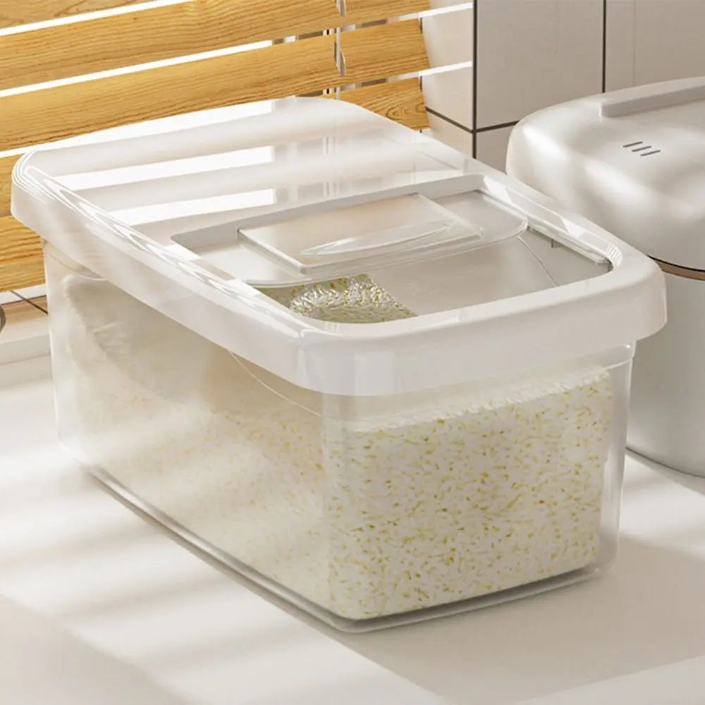 Creative Airtight Rice Storage Container – Moisture-Proof Cereal & Grain Box