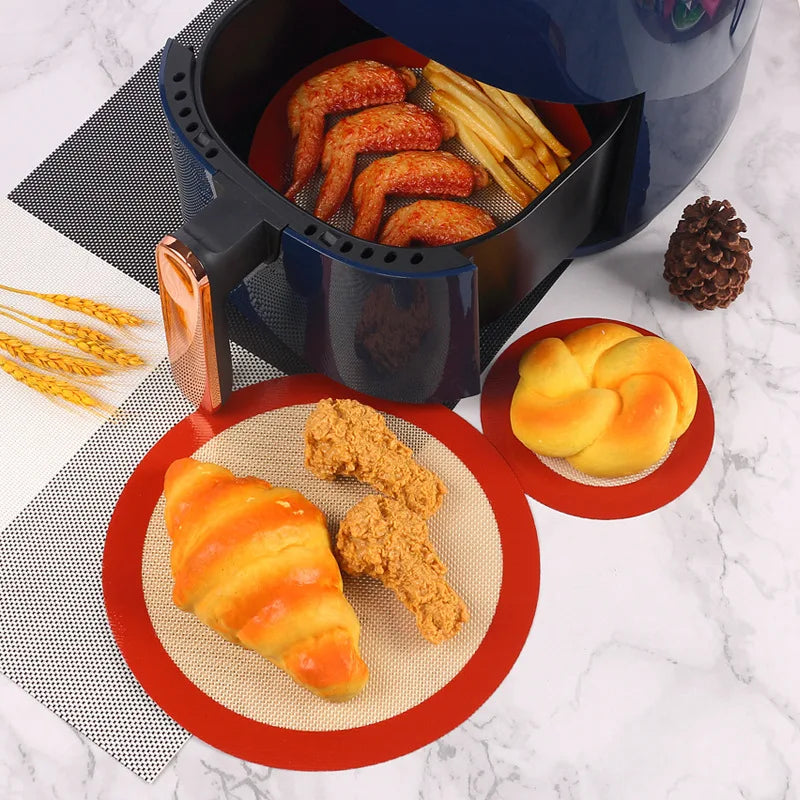 Non-Stick Silicone Baking Mat – Heat-Resistant Oven & Air Fryer Liner for Pastry & Bread