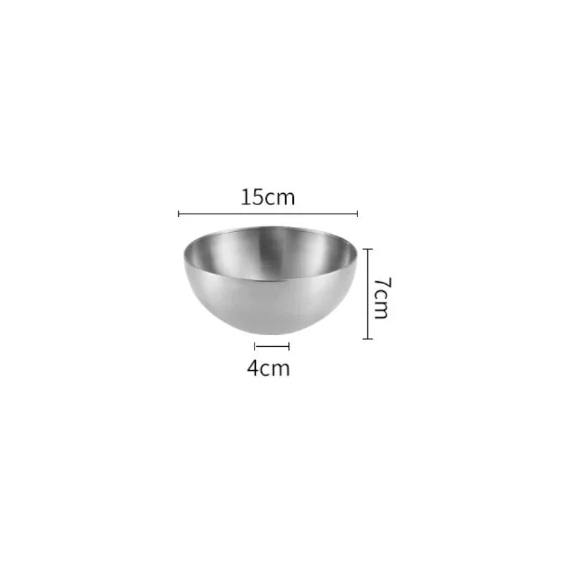 Stainless Steel Mixer Bowl – Durable Mixing Bowl in Gold or Silver