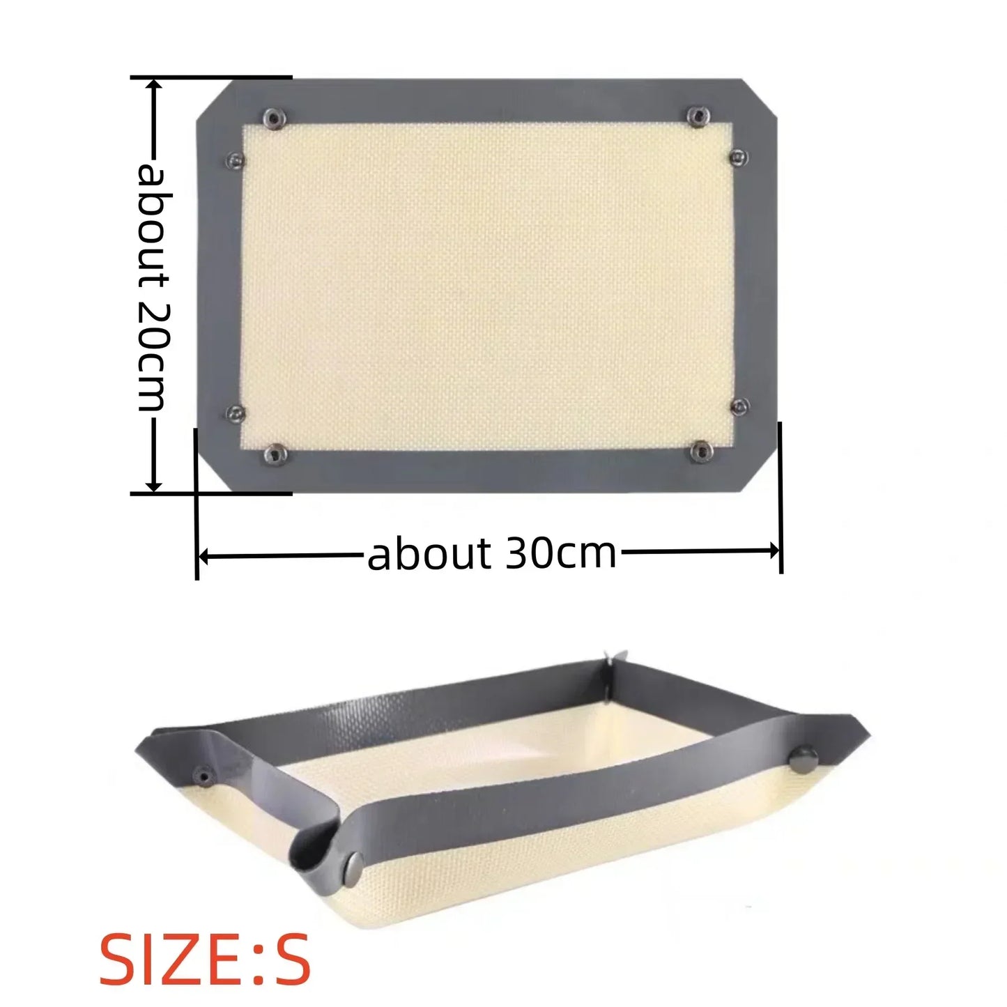Leak-Proof Silicone Baking Mat