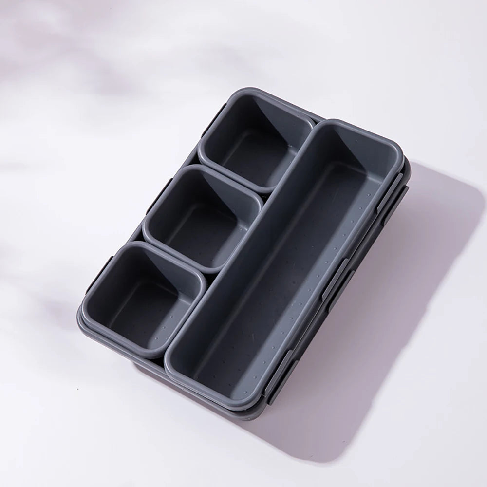 8pcs Adjustable Drawer Organizer Box