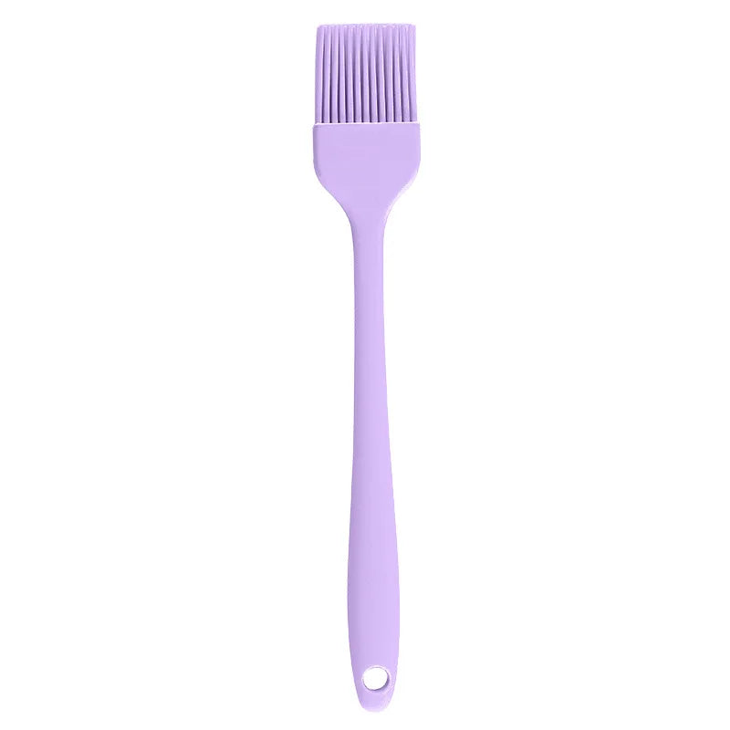 Short or Long Silicone Baking Oil Brush – Heat Resistant Pastry, Pizza and BBQ Cooking Tool