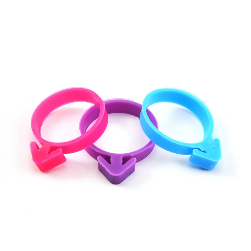 10pc Silicone Icing Bag Ties – Reusable No-Leak Piping Bag Clips for Cake Decorating