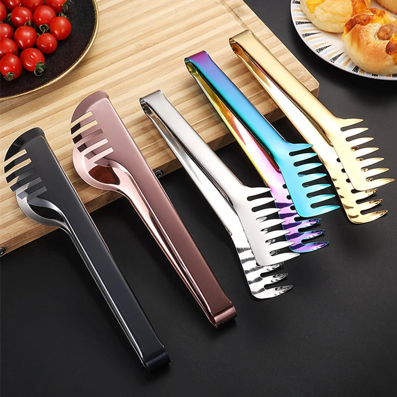 Stainless Steel Serving Tongs – Durable, Easy-Grip Kitchen Tool