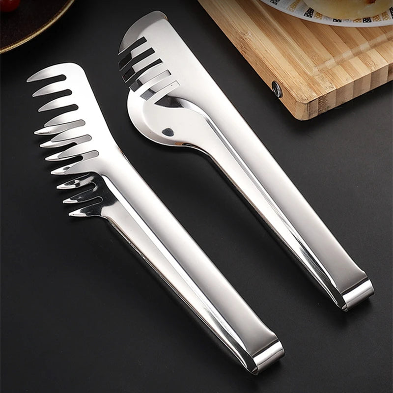 Stainless Steel Serving Tongs – Durable, Easy-Grip Kitchen Tool