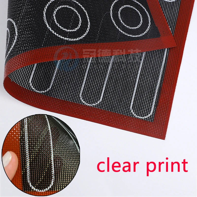 Perforated Silicone Baking Mat – Non-Stick Oven Liner for Macarons, Cookies & Bread