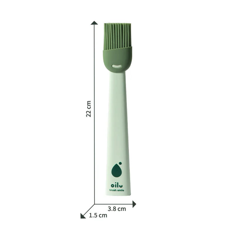 Silicone BBQ Oil Brush – Heat Resistant Basting Brush for Baking, Grilling and Cooking