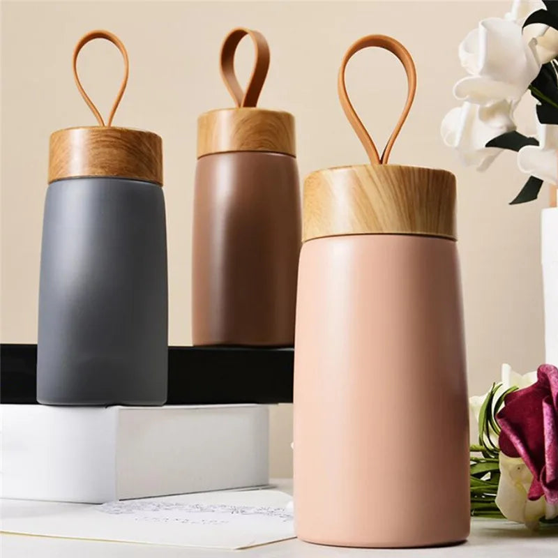 260ml Insulated Coffee Mug – Stainless Steel Vacuum Flask Travel Cup for Hot & Cold Drinks