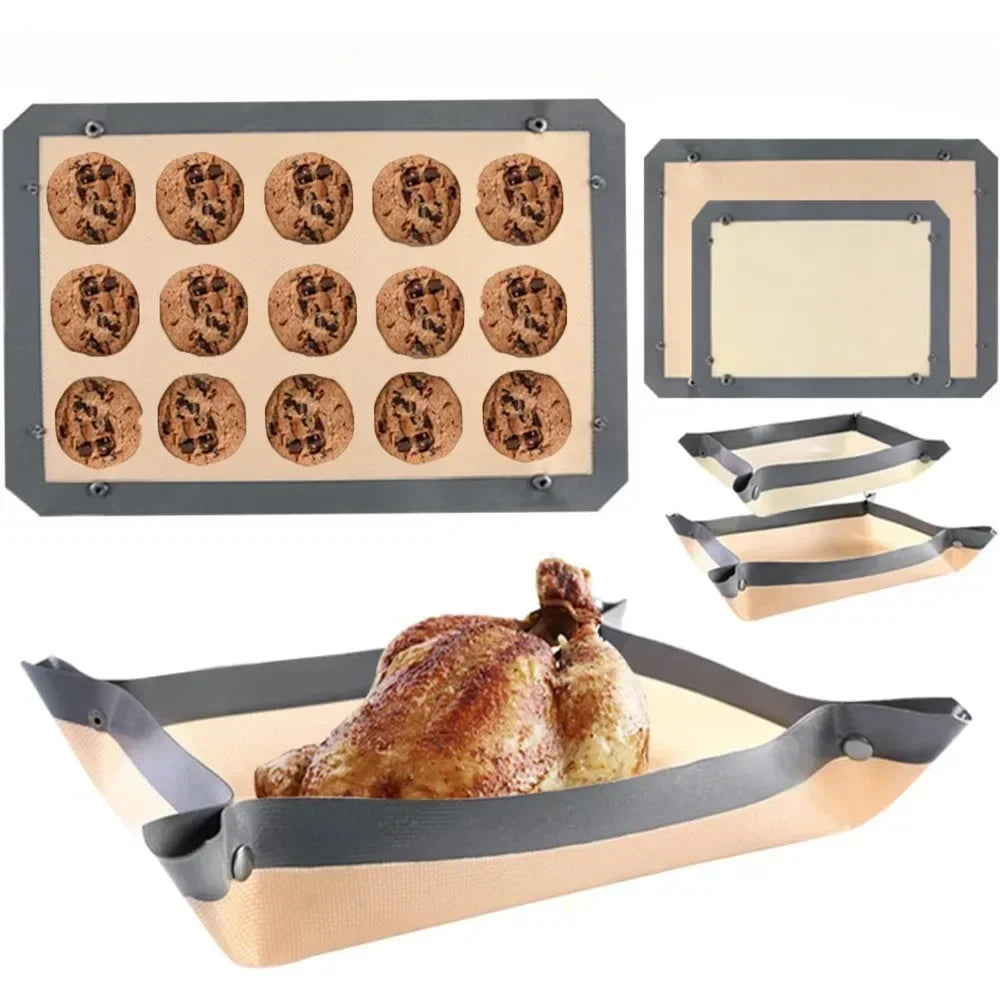Leak-Proof Silicone Baking Mat