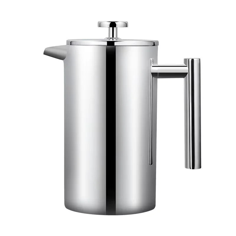 Stainless Steel Coffee French Press Jug – Durable & Stylish Brew Maker
