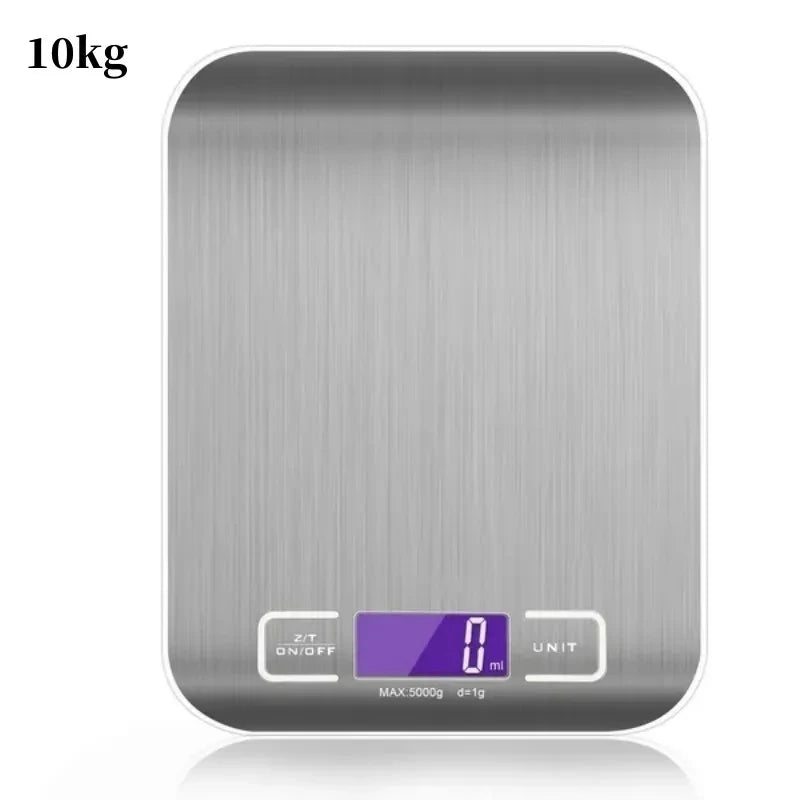 Kitchen Digital Scale – Multi-Function Electronic Weighing Scale with LCD Display and USB Charging