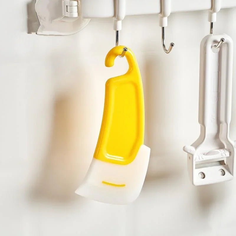 Silicone Kitchen Cleaning Spatula – Soft Blade Scraper for Pots, Pans & Baking Dishes