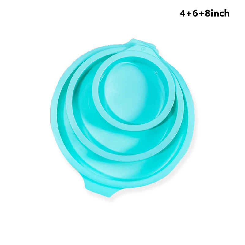 Pastel Silicone Cake Pans