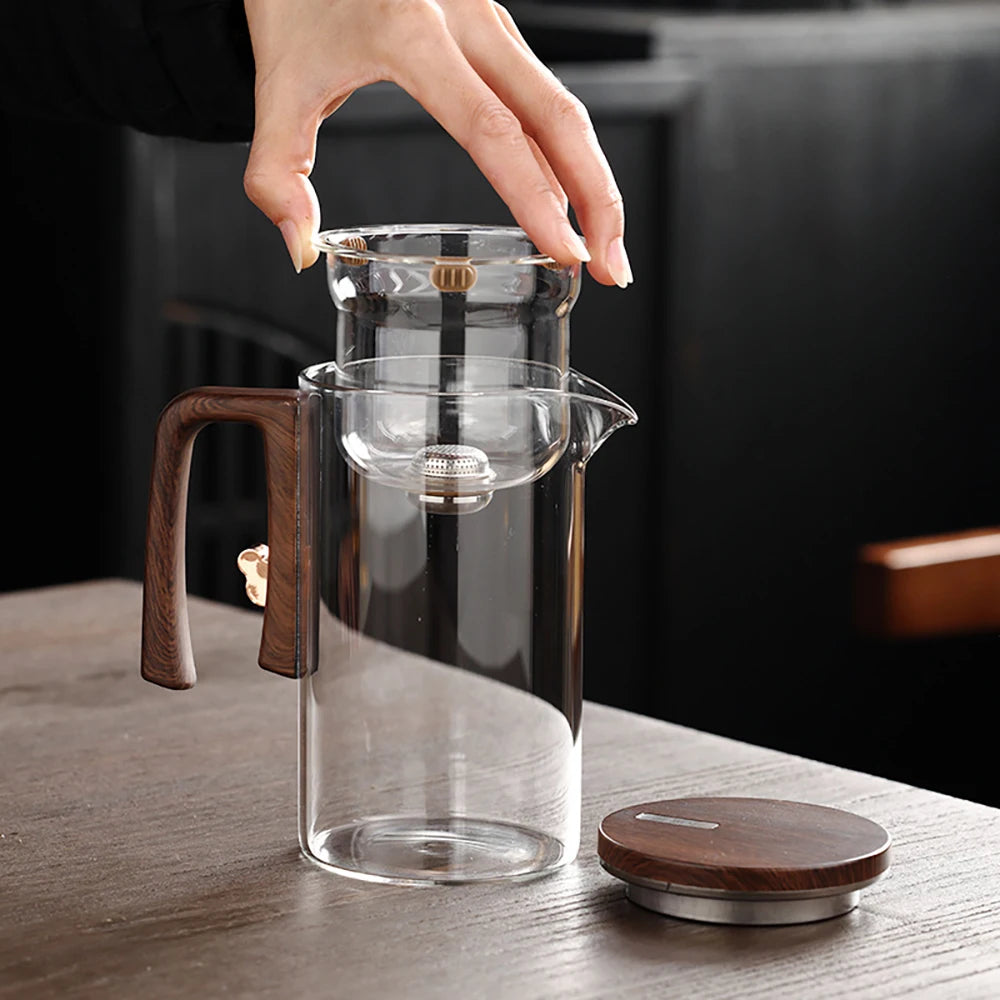 Glass Tea Pot Kettle Infuser