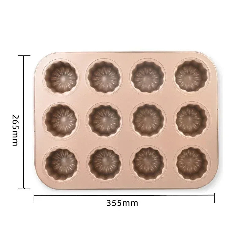 Cupcake Moulding Pan – Non-Stick Tray for Perfect Cupcakes Every Time