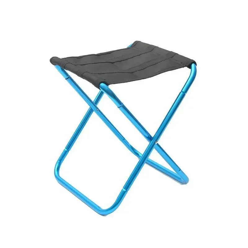 Lightweight Folding Camping Chair – Golden Aluminium Alloy Seat with Carry Bag