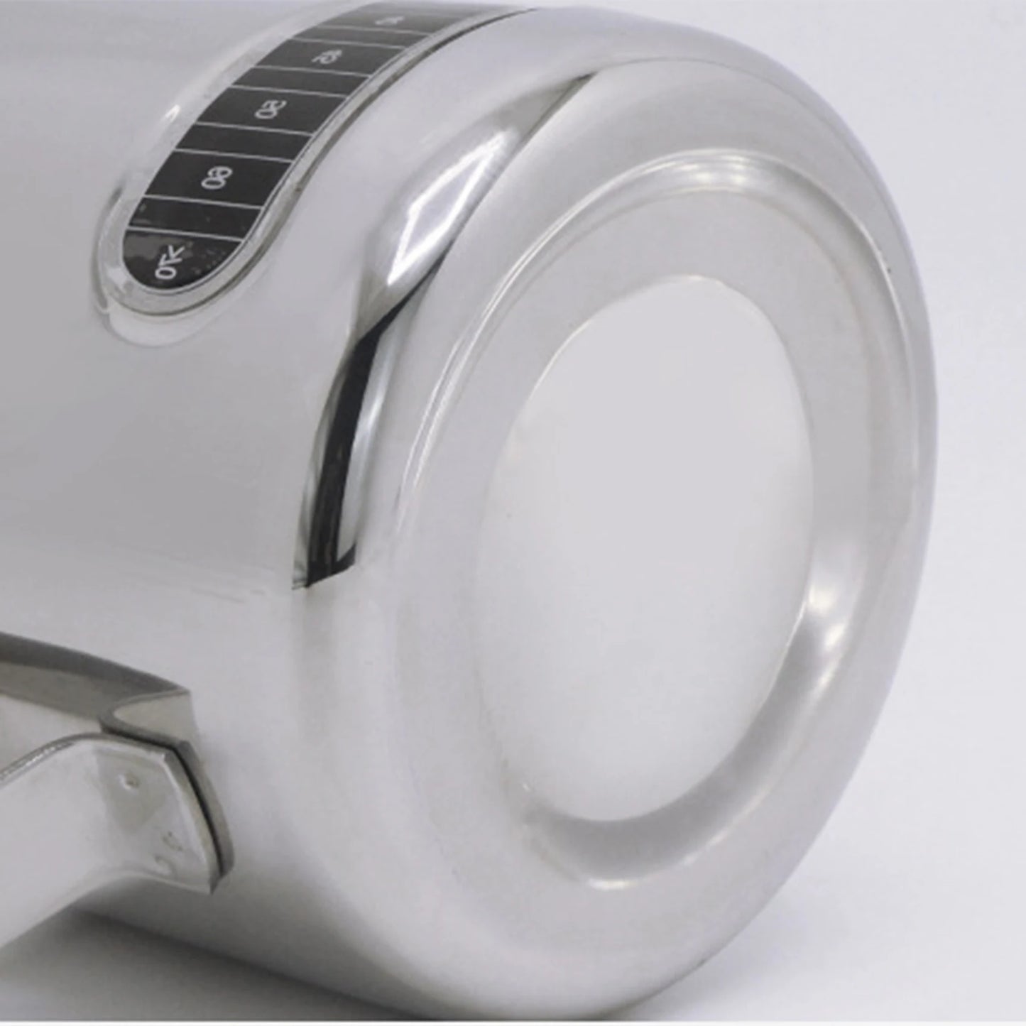 Milk Frothing Pitcher with Temperature Display – Stainless Steel Jug for Latte Art 350/600ml
