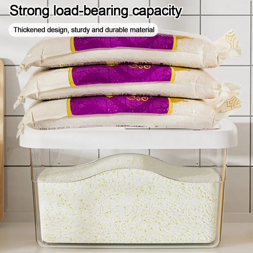 Creative Airtight Rice Storage Container – Moisture-Proof Cereal & Grain Box