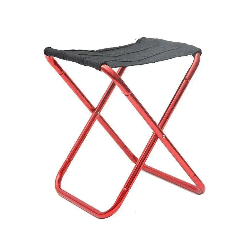 Lightweight Folding Camping Chair – Golden Aluminium Alloy Seat with Carry Bag