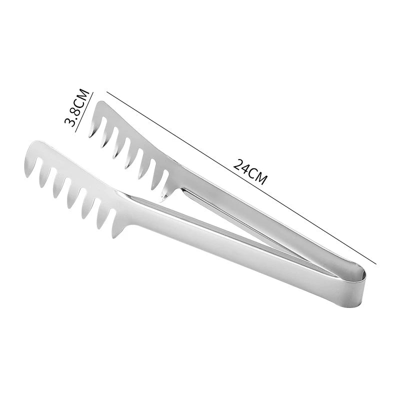 Stainless Steel Serving Tongs – Durable, Easy-Grip Kitchen Tool