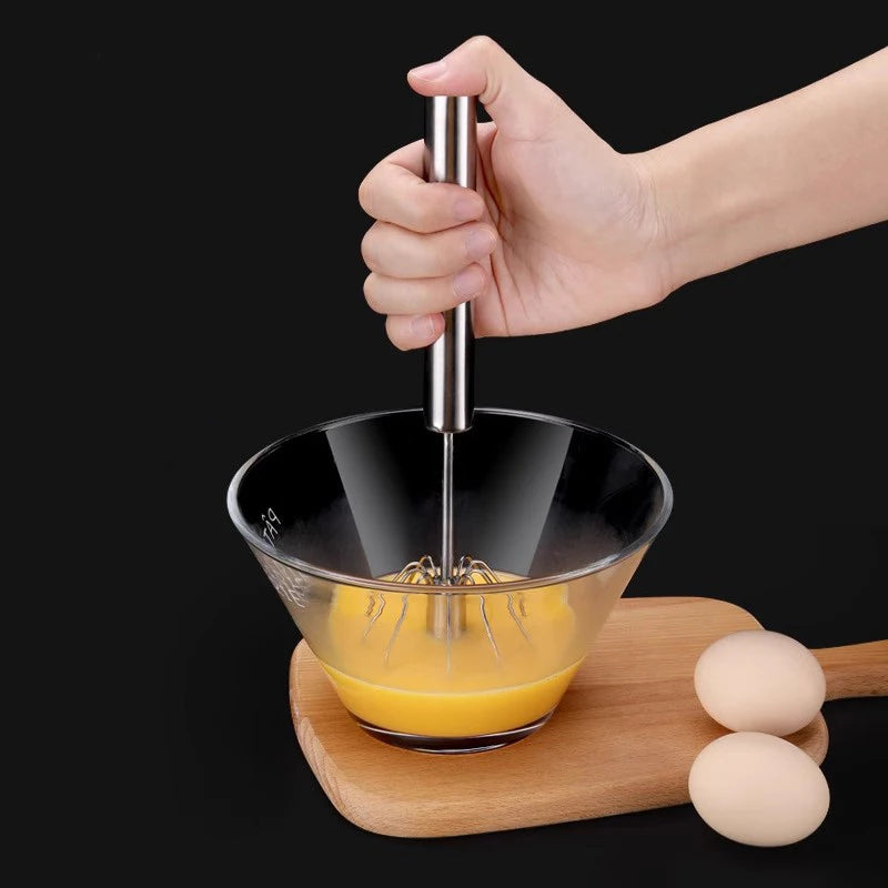 Multi-Function Stainless Steel Egg Whisk – Whisk, Mix & Decorate with Ease