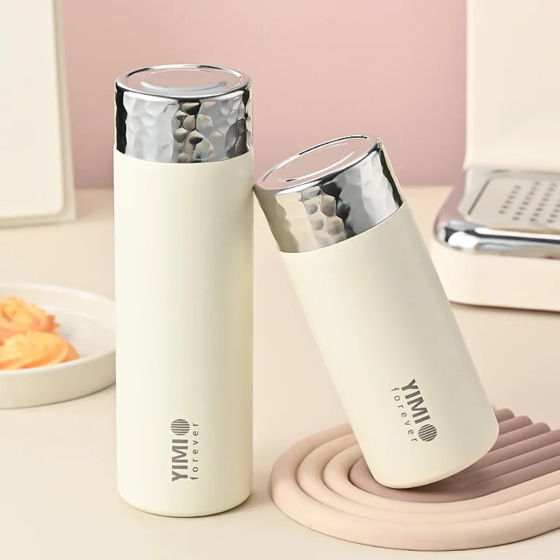 Mini Insulated Stainless Steel Cup - 220ml/300ml Vacuum Flask for Office, School or Travel