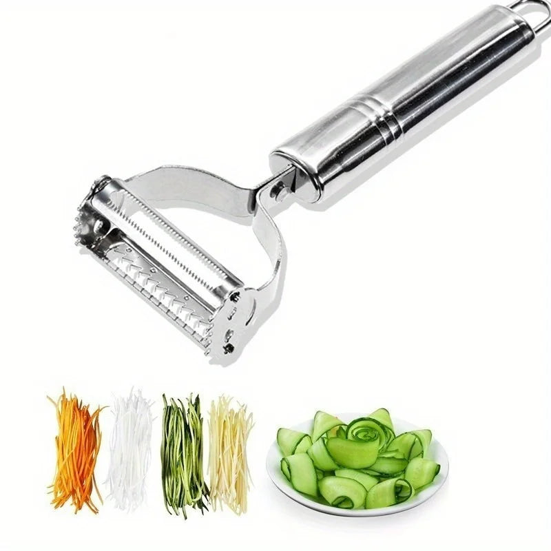 Stainless Steel Peeler – Durable Vegetable and Fruit Peeler for Effortless Prep
