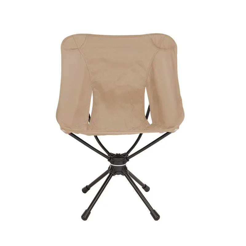Swivel Camping Chair – Lightweight Folding Seat with Carry Bag for Hiking, Fishing & Travel