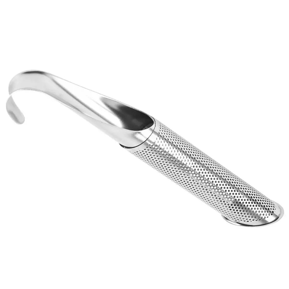 Stainless Steel Tea Strainer with Hanging Handle – Fine Mesh Tea Filter for Loose Leaves