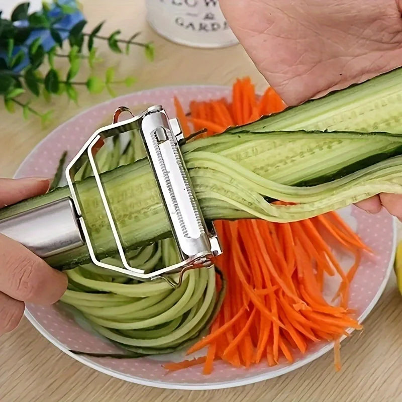 Stainless Steel Peeler – Durable Vegetable and Fruit Peeler for Effortless Prep