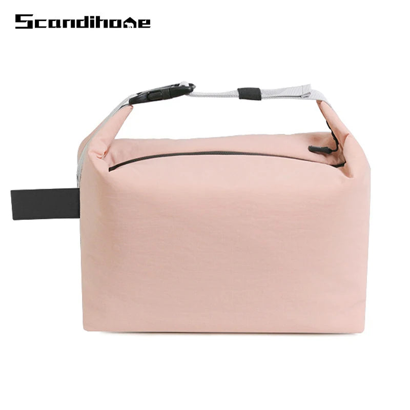 Insulated Lunch Bag with Aluminium Foil Lining – Portable Food Storage for Work or Picnic