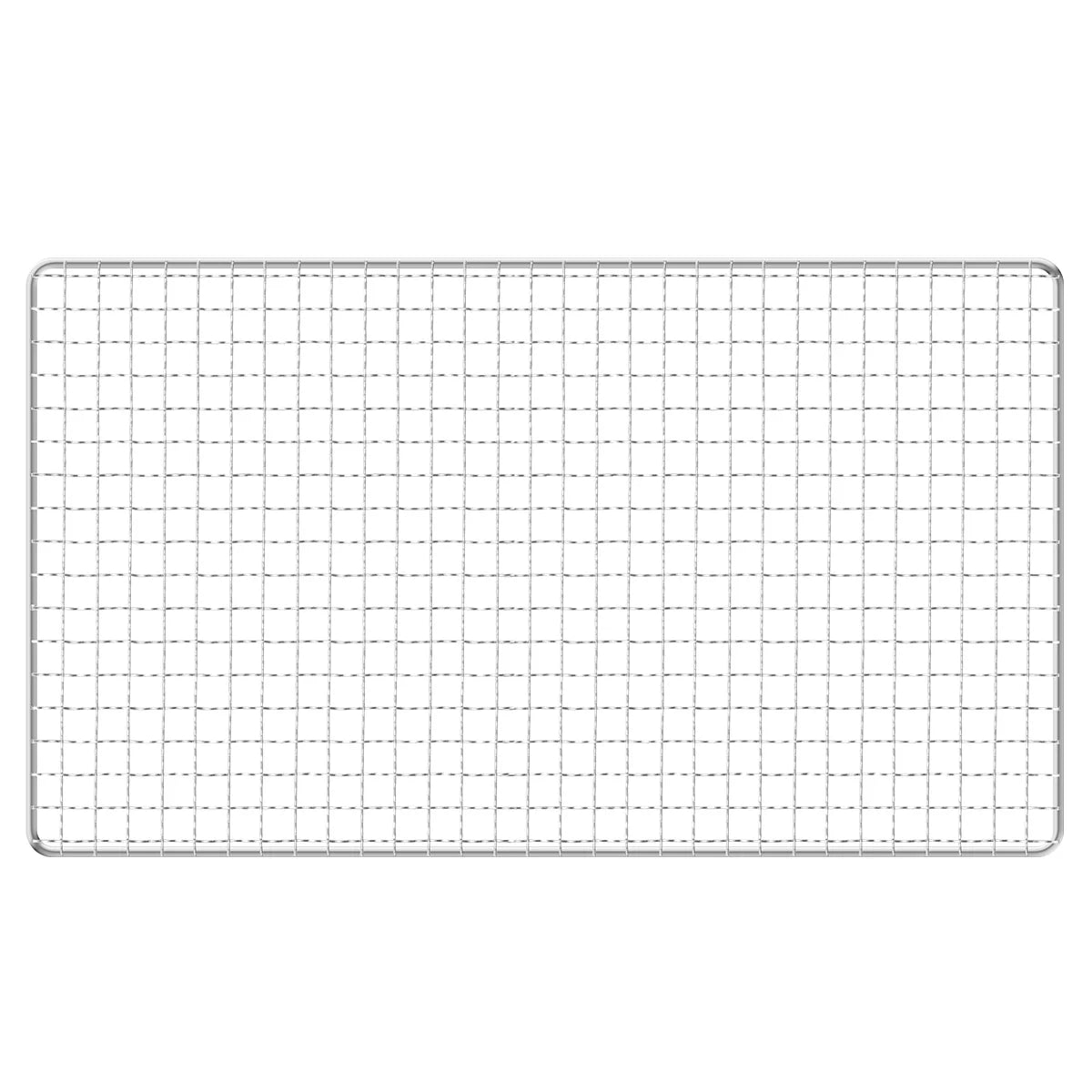 Stainless Steel BBQ Grill Mesh – 26x32cm Square Wire Rack for Cooking & Baking