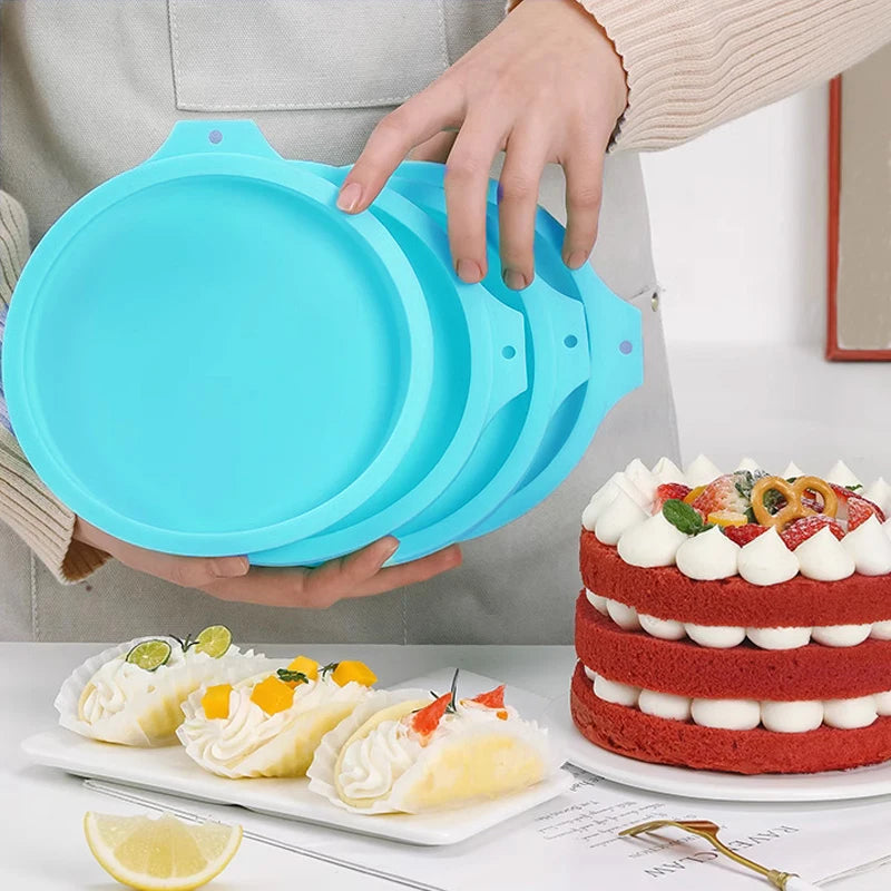 Pastel Silicone Cake Pans