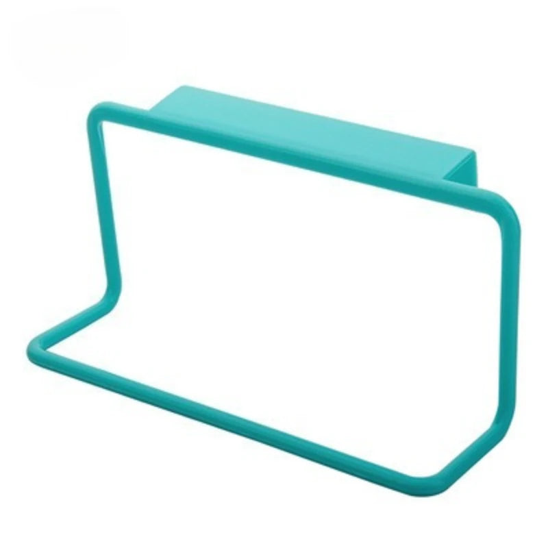 Cabinet Door Towel Rack – Multi-Functional Plastic Hanger for Kitchen Storage