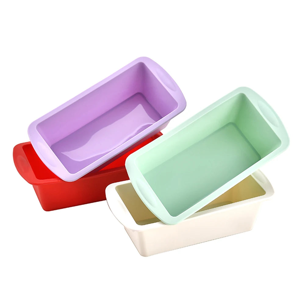 Rectangular Silicone Bread Mould – Non-Stick Loaf Tin for Baking Bread & Cakes