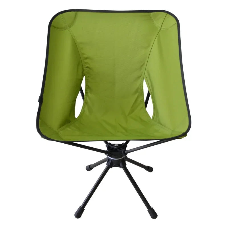 Swivel Camping Chair – Lightweight Folding Seat with Carry Bag for Hiking, Fishing & Travel