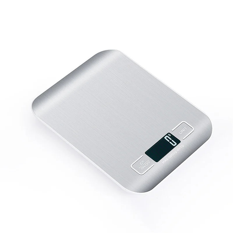 Kitchen Digital Scale – Multi-Function Electronic Weighing Scale with LCD Display and USB Charging