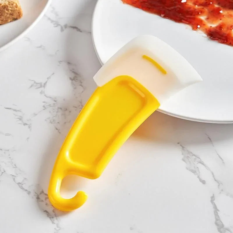 Silicone Kitchen Cleaning Spatula – Soft Blade Scraper for Pots, Pans & Baking Dishes