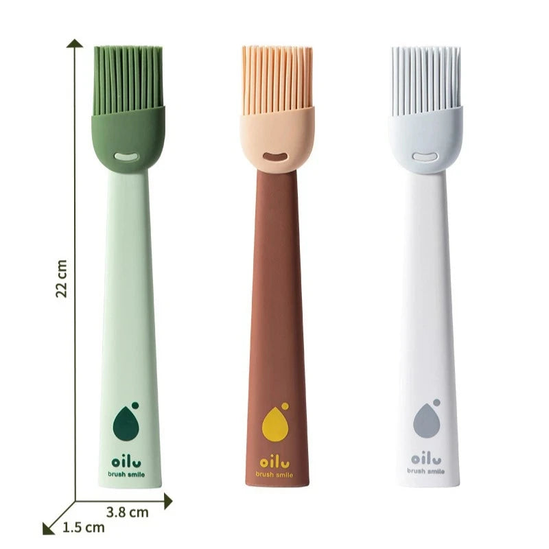 Silicone BBQ Oil Brush – Heat Resistant Basting Brush for Baking, Grilling and Cooking