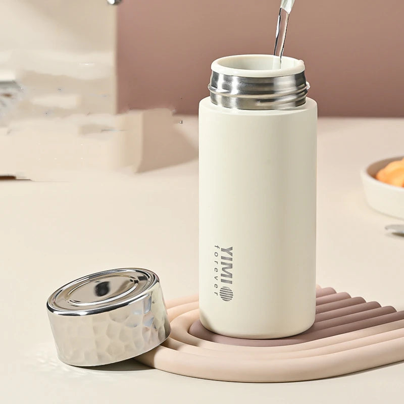 Mini Insulated Stainless Steel Cup - 220ml/300ml Vacuum Flask for Office, School or Travel