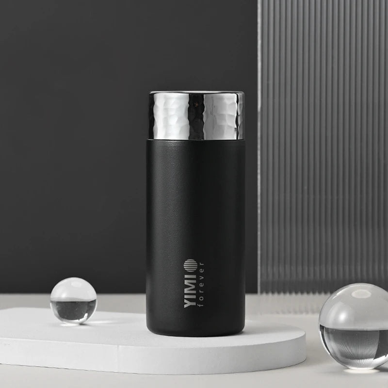 Mini Insulated Stainless Steel Cup - 220ml/300ml Vacuum Flask for Office, School or Travel