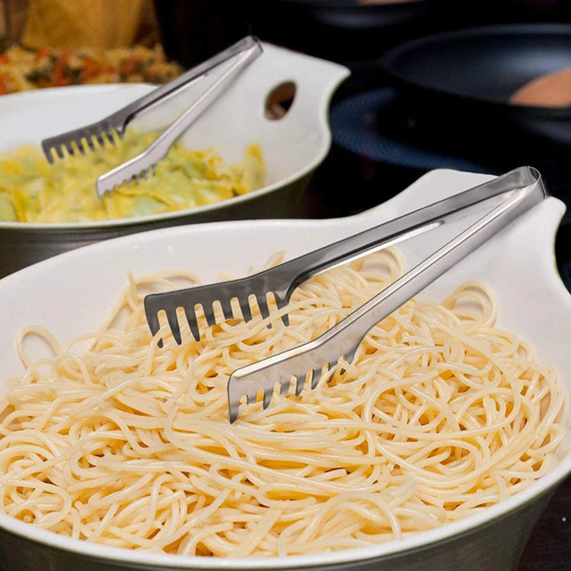 Stainless Steel Serving Tongs – Durable, Easy-Grip Kitchen Tool