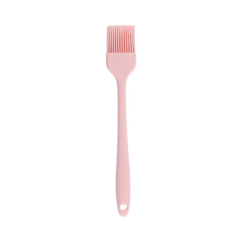 Short or Long Silicone Baking Oil Brush – Heat Resistant Pastry, Pizza and BBQ Cooking Tool