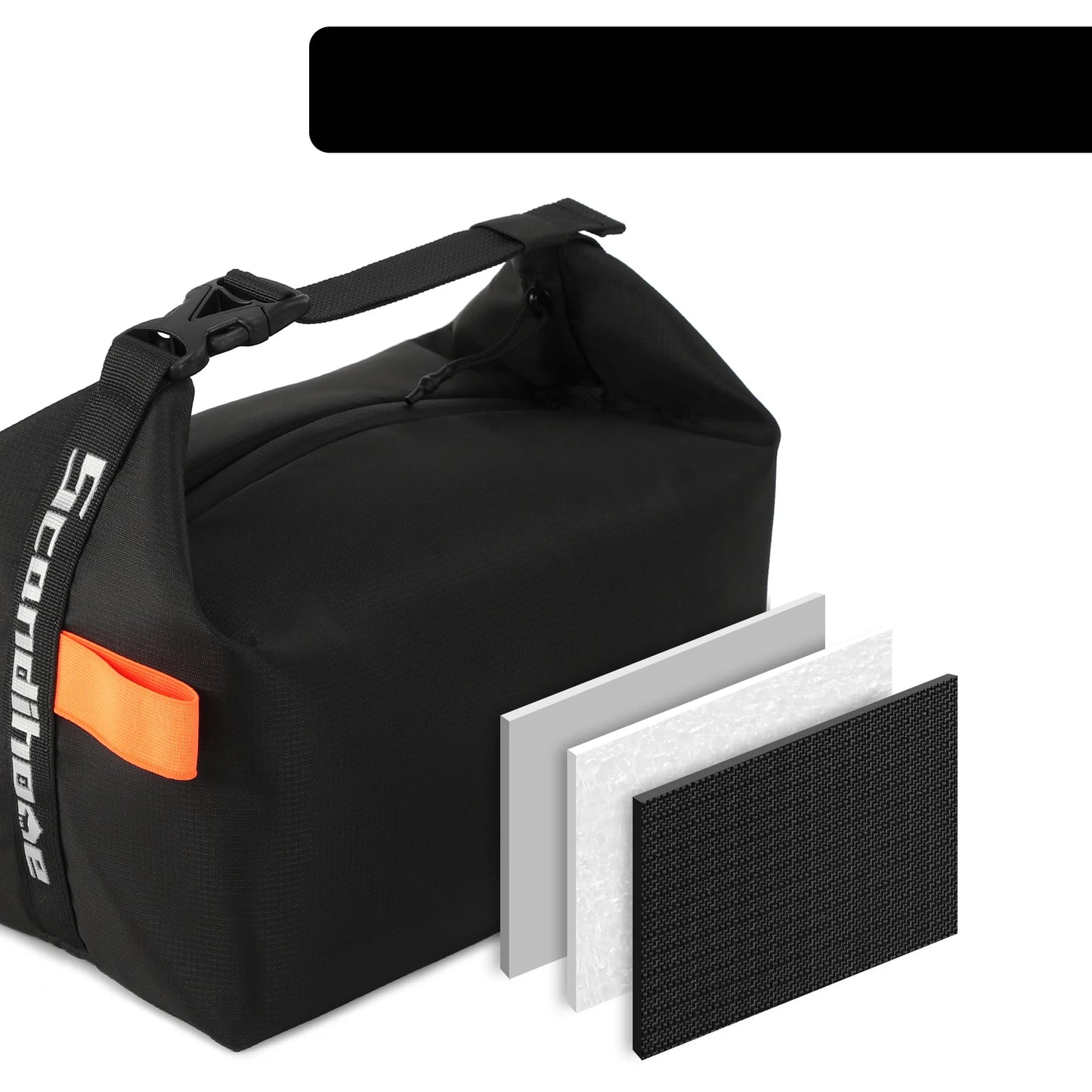Insulated Lunch Bag with Aluminium Foil Lining – Portable Food Storage for Work or Picnic