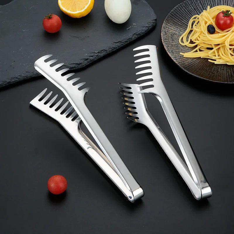 Stainless Steel Serving Tongs – Durable, Easy-Grip Kitchen Tool