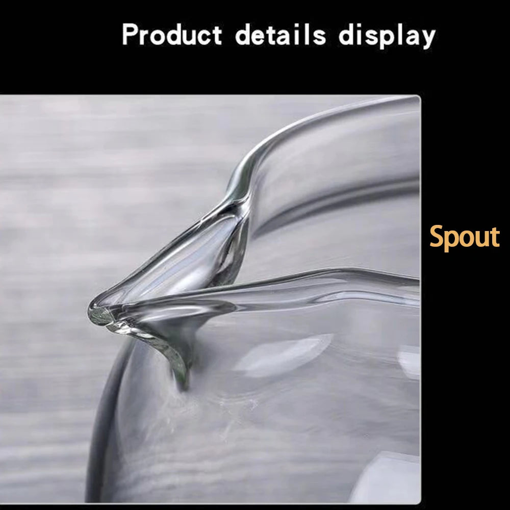 Heat Resistant Glass Teapot with Stainless Steel Infuser – 650ml, 950ml or 1300ml