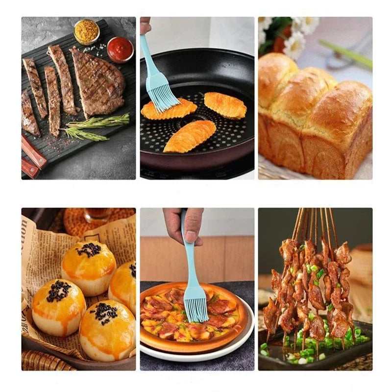 Silicone Oil Brush – Heat-Resistant Basting & Baking Tool