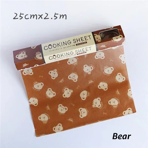 Non-Stick Parchment Baking Sheets – Tear-to-Size Oven Paper for Cooking & Food Wrapping