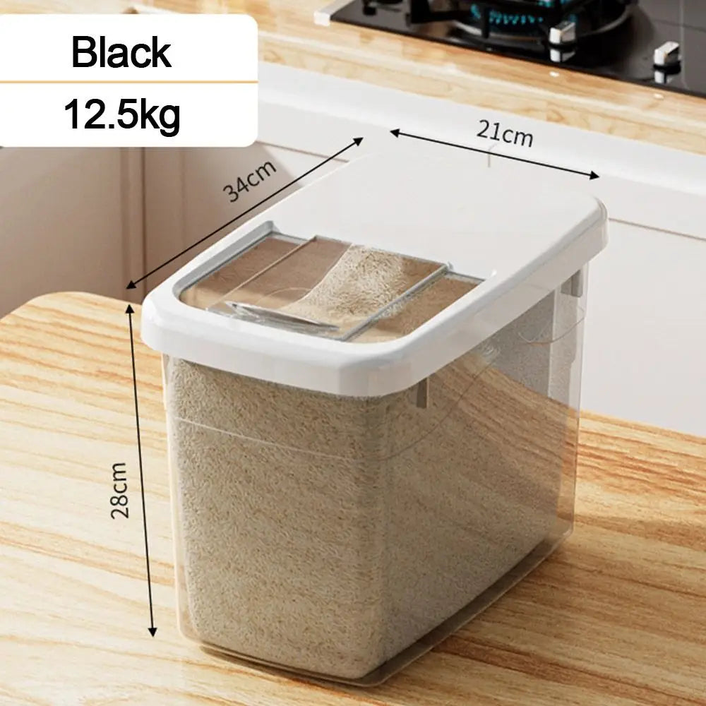 Creative Airtight Rice Storage Container – Moisture-Proof Cereal & Grain Box